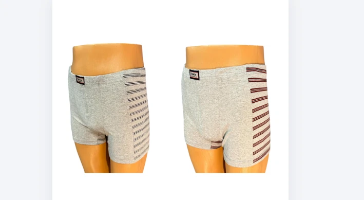 Herren Boxershorts 2er-Pack Baumwolle — Retroshorts Weiß