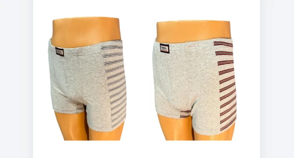 Herren Boxershorts 2er-Pack Baumwolle — Retroshorts Weiß