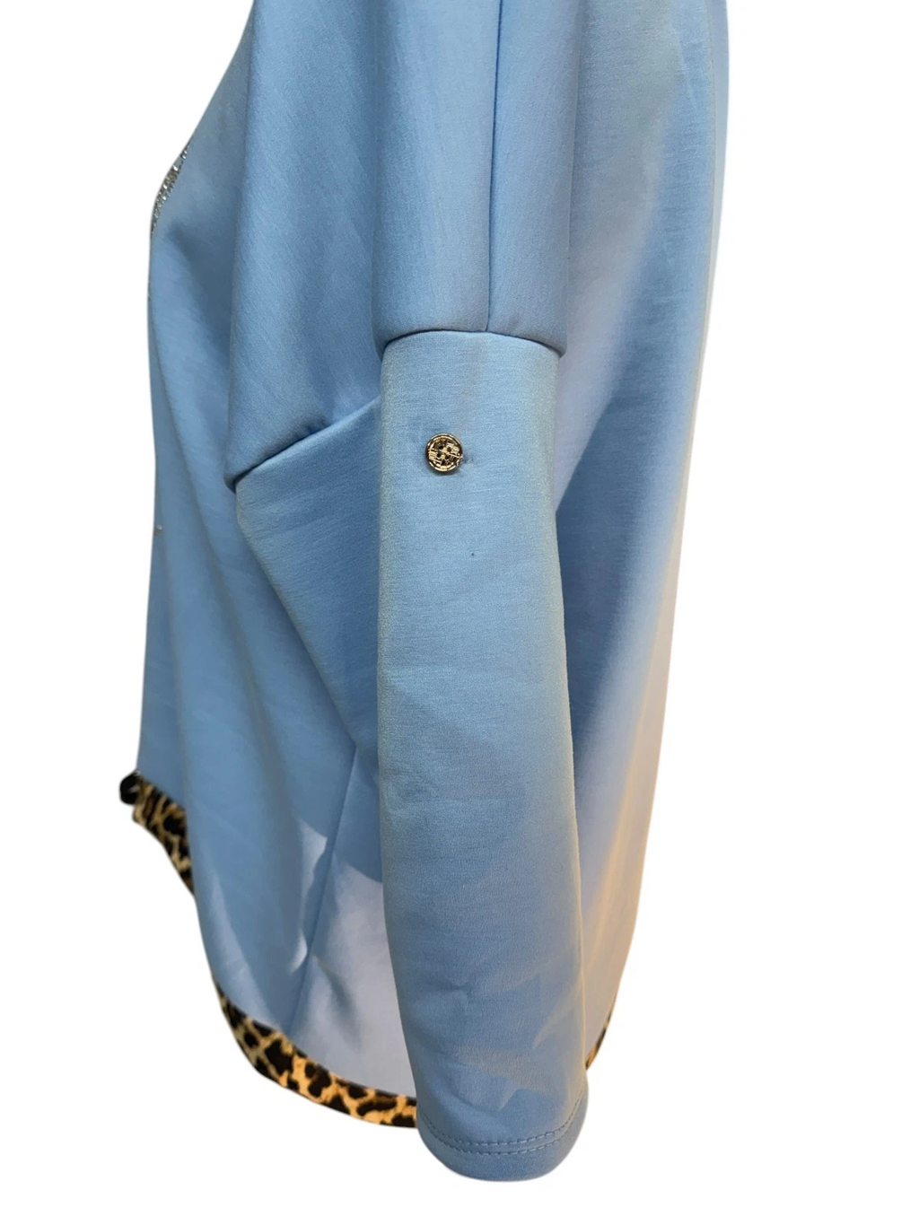 Damen Pullover Glitzer Le Love — Oversize Tunika 44–48