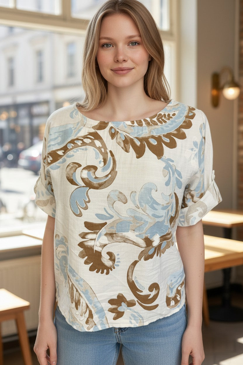 Damentop "Floral"