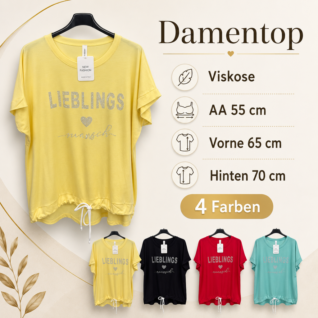Damentop "Lieblingsmensch"
