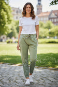 Damenhose "Tripple Button"