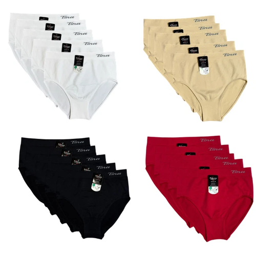 5-10 Damen Microfaser Slips Unterhose Schlüpfer Unterwäsche S-3XL