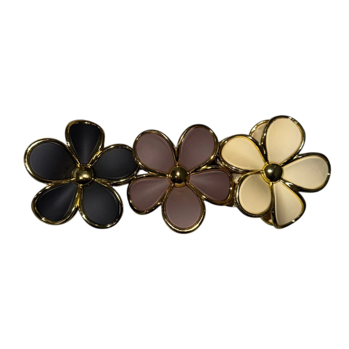 3x Haarklammer Pferdeschwanz Halter Haarkralle Haarspange Haarclip Styling