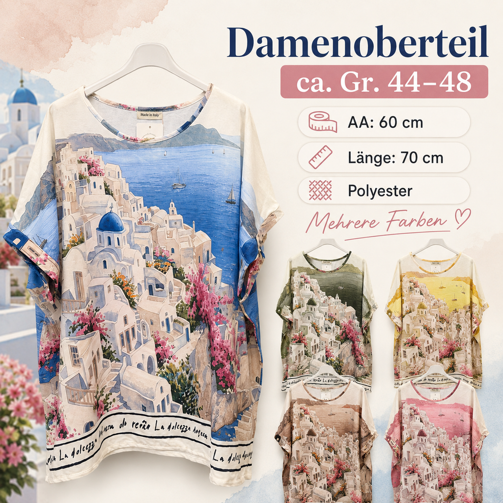 Damenoberteil "Santorini"