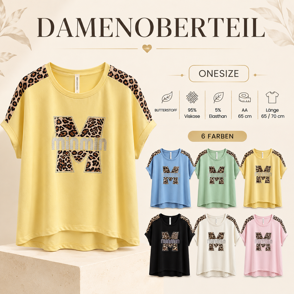 Damentop "Leopard MinMin"