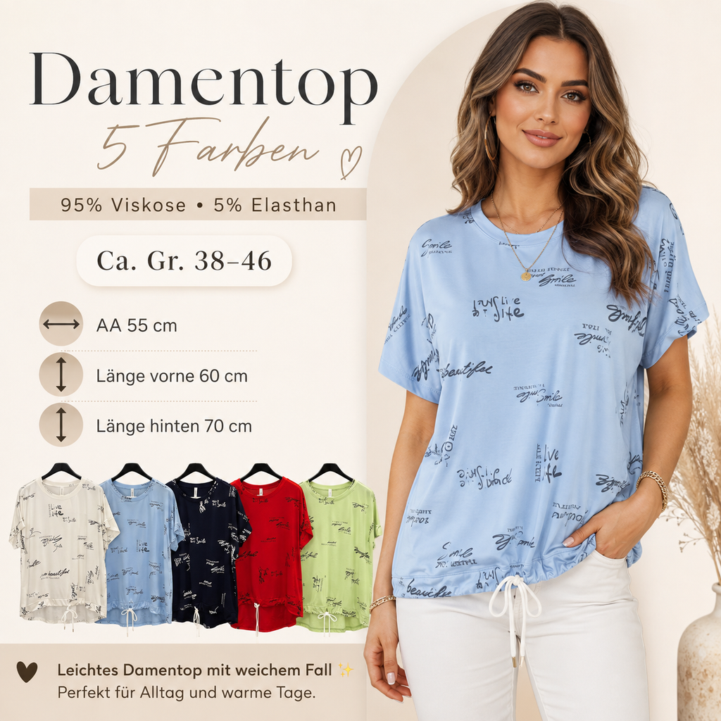 Damentop "Live & Life"