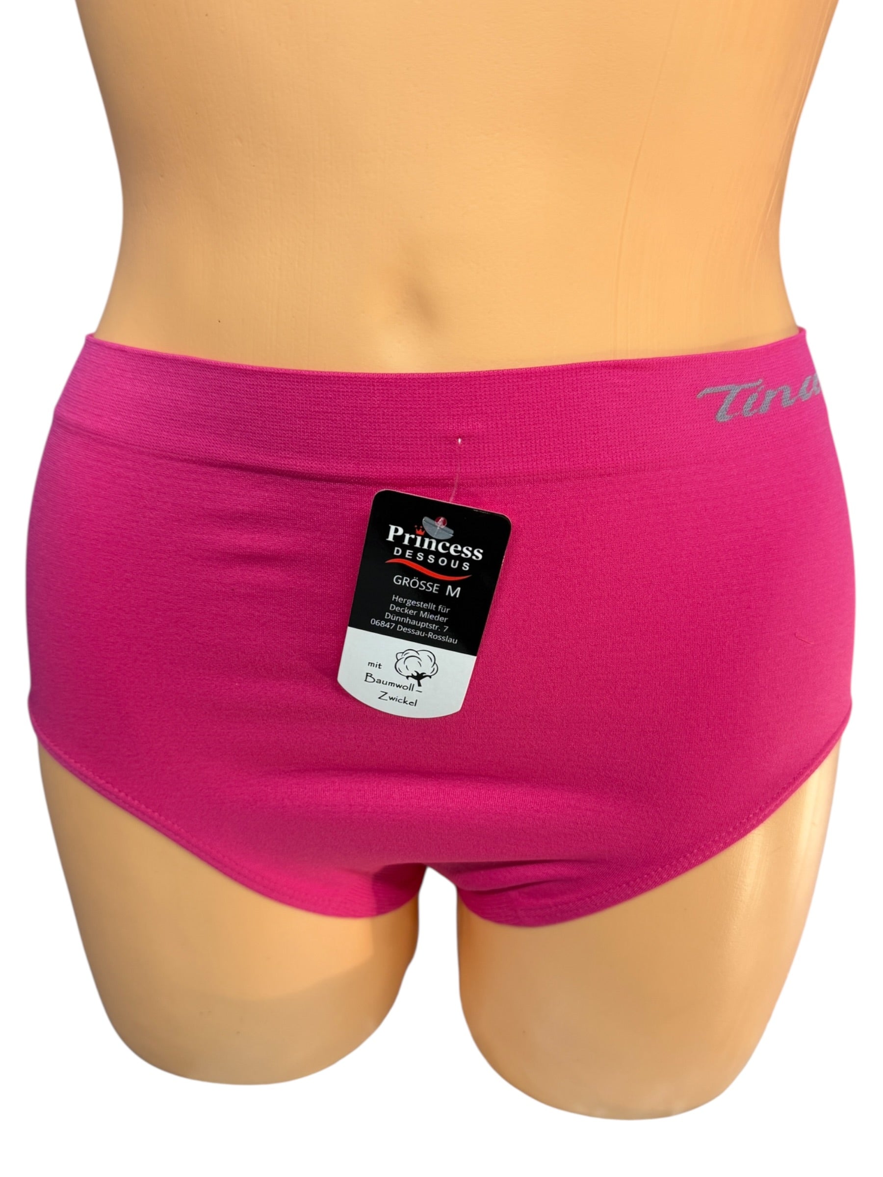 Damen Slip Baumwolle Seamless — Stretch-Panty S bis 3XL