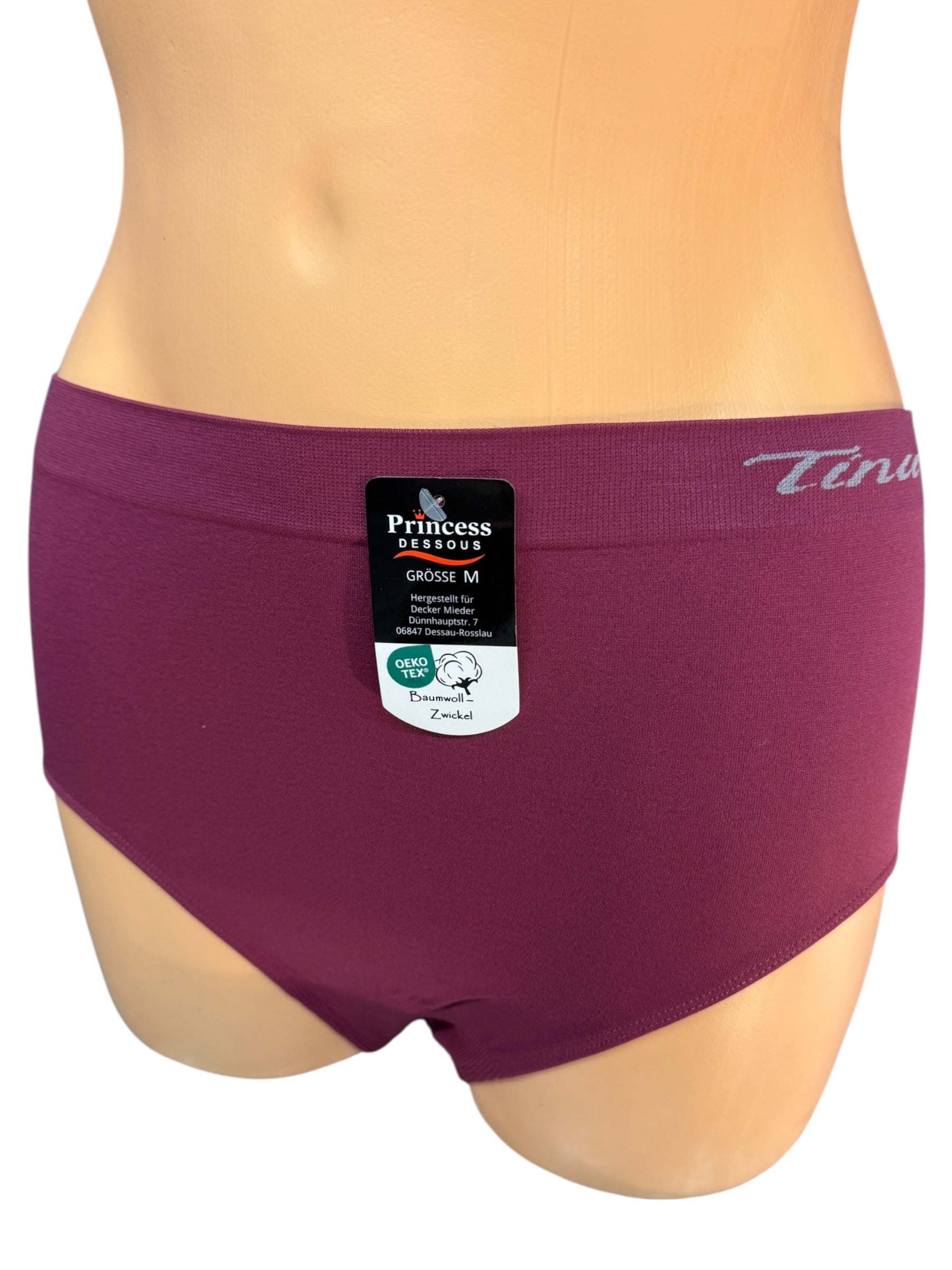 Damen Slip Baumwolle Seamless — Stretch-Panty S bis 3XL