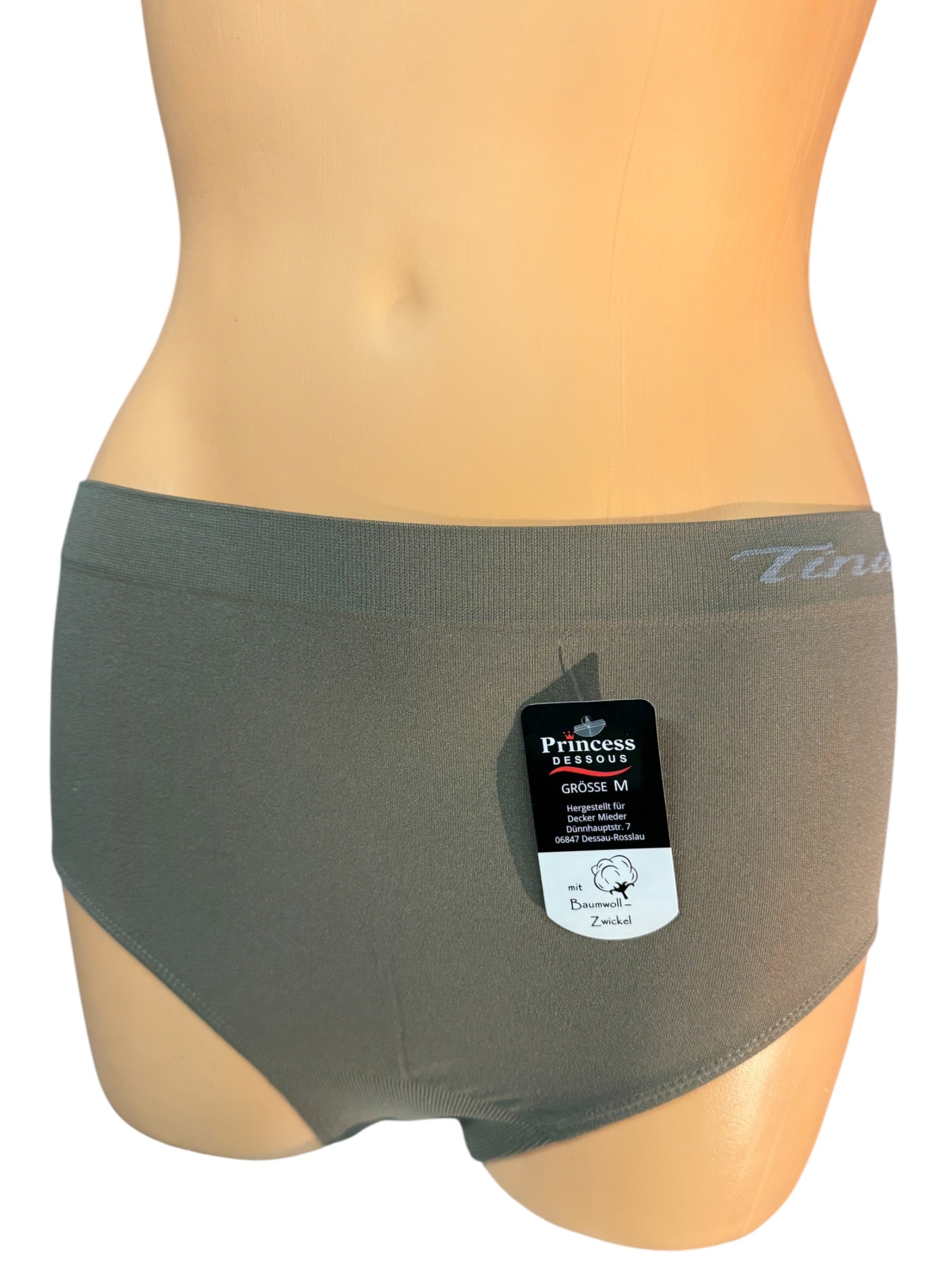 Damen Slip Baumwolle Seamless — Stretch-Panty S bis 3XL