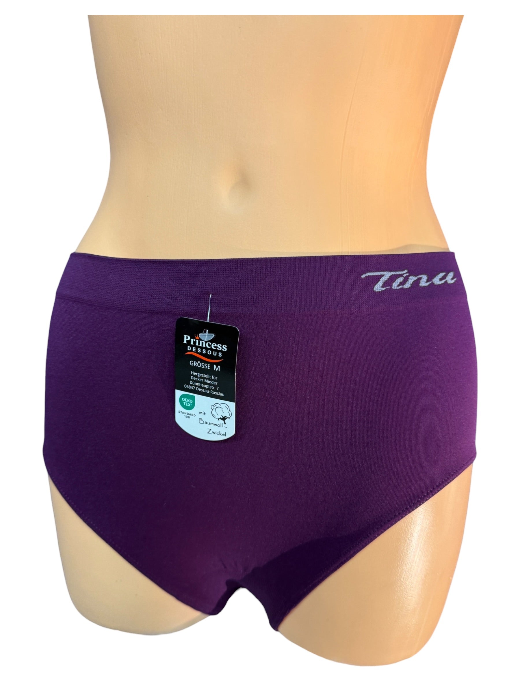 Damen Slip Baumwolle Seamless — Stretch-Panty S bis 3XL