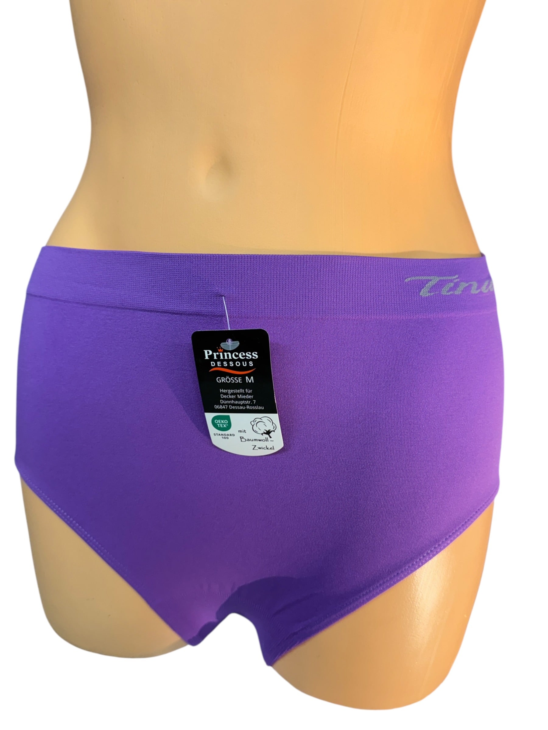 Damen Slip Baumwolle Seamless — Stretch-Panty S bis 3XL