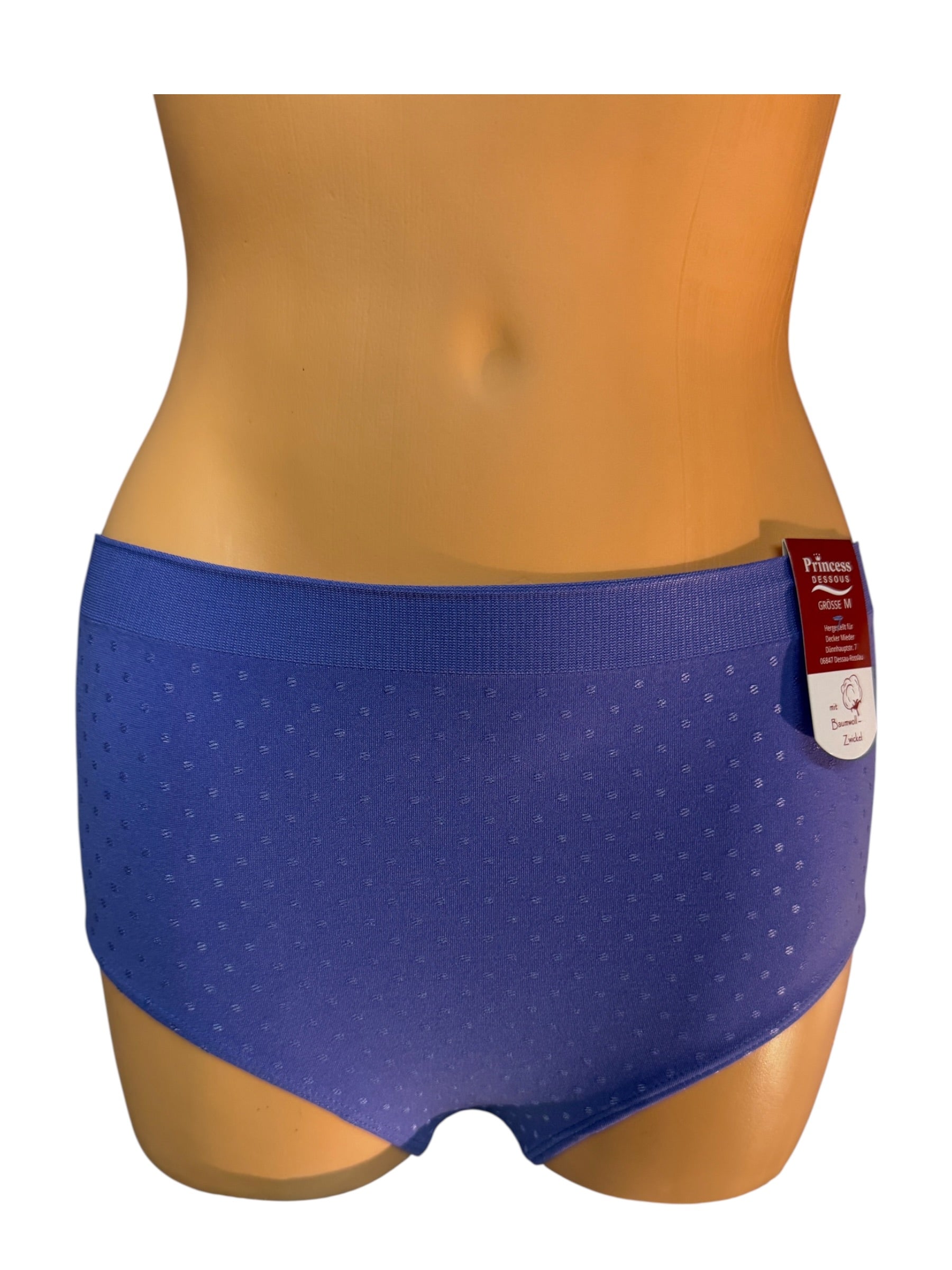 Damen Slip Seamless gepunktet — Komfort-Panty S bis 2XL