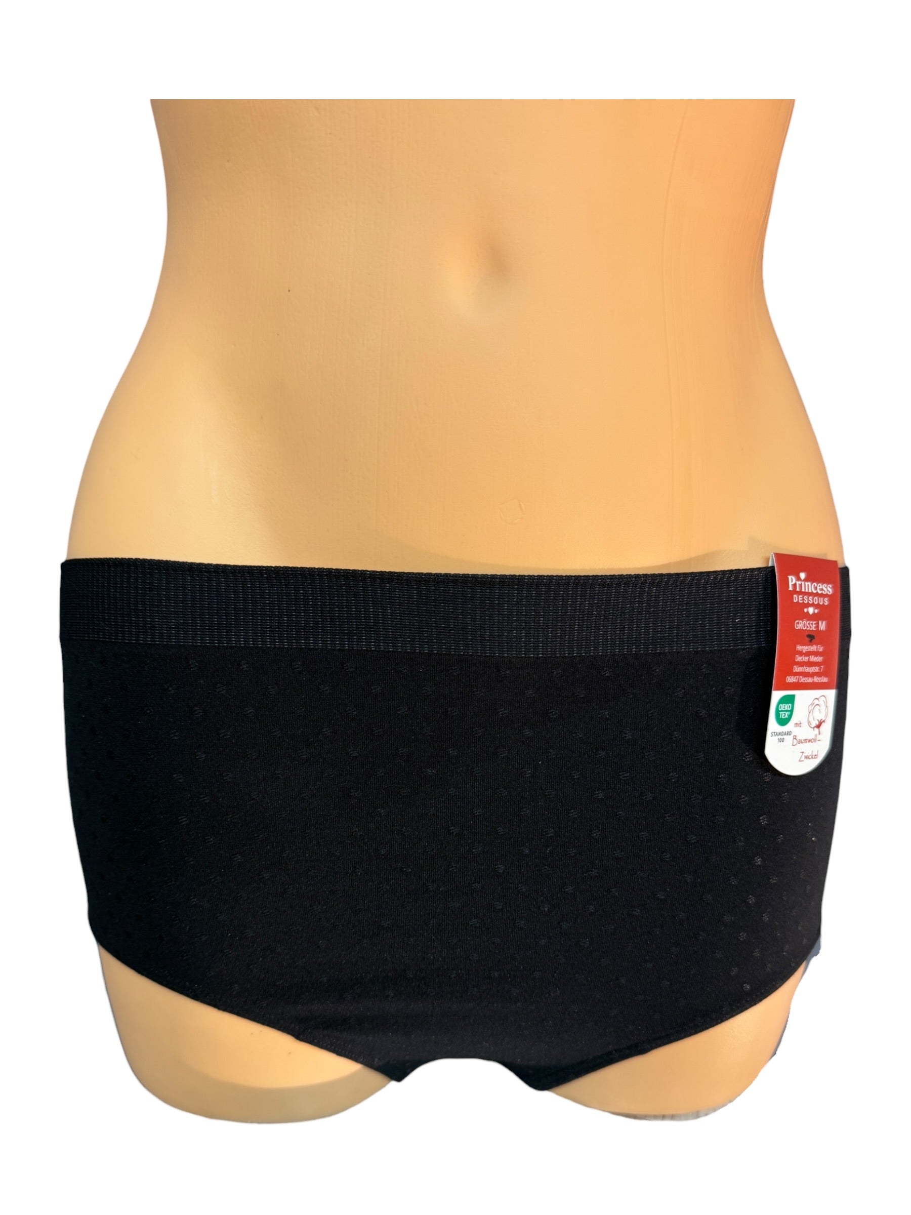 Damen Slip Seamless gepunktet — Komfort-Panty S bis 2XL