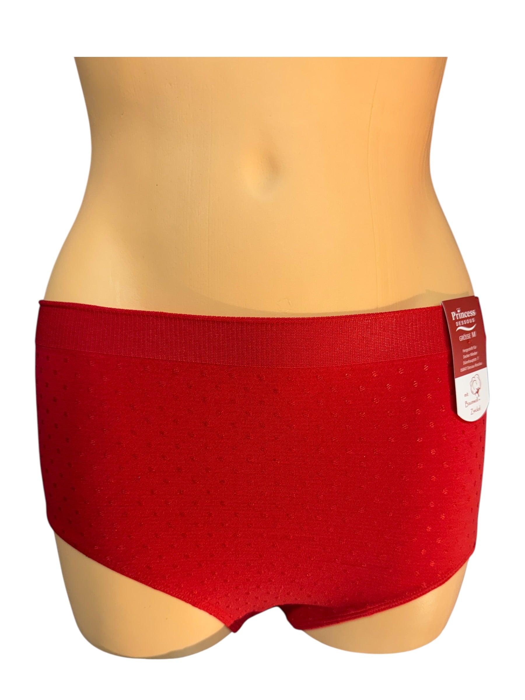 Damen Slip Seamless gepunktet — Komfort-Panty S bis 2XL