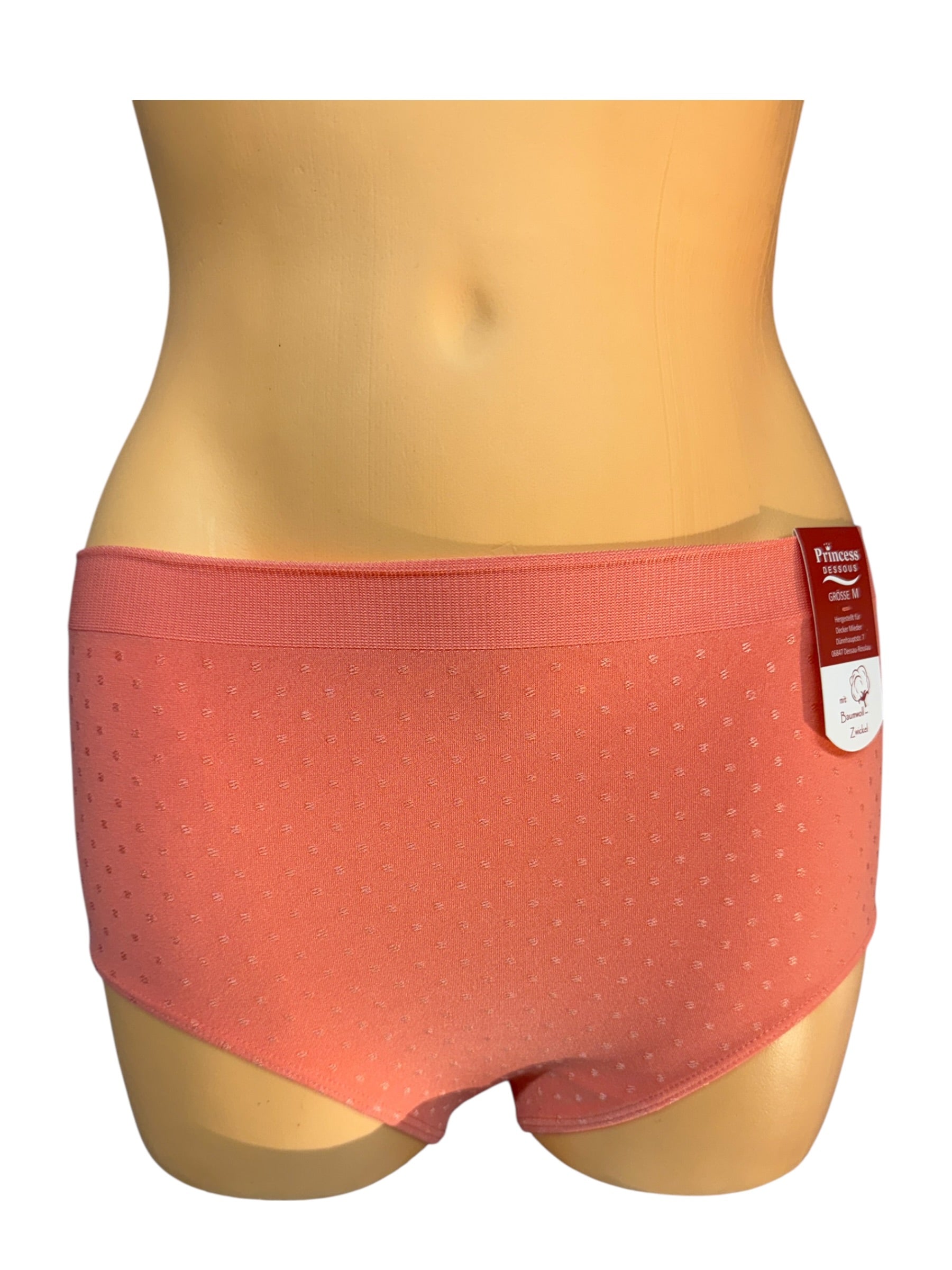 Damen Slip Seamless gepunktet — Komfort-Panty S bis 2XL