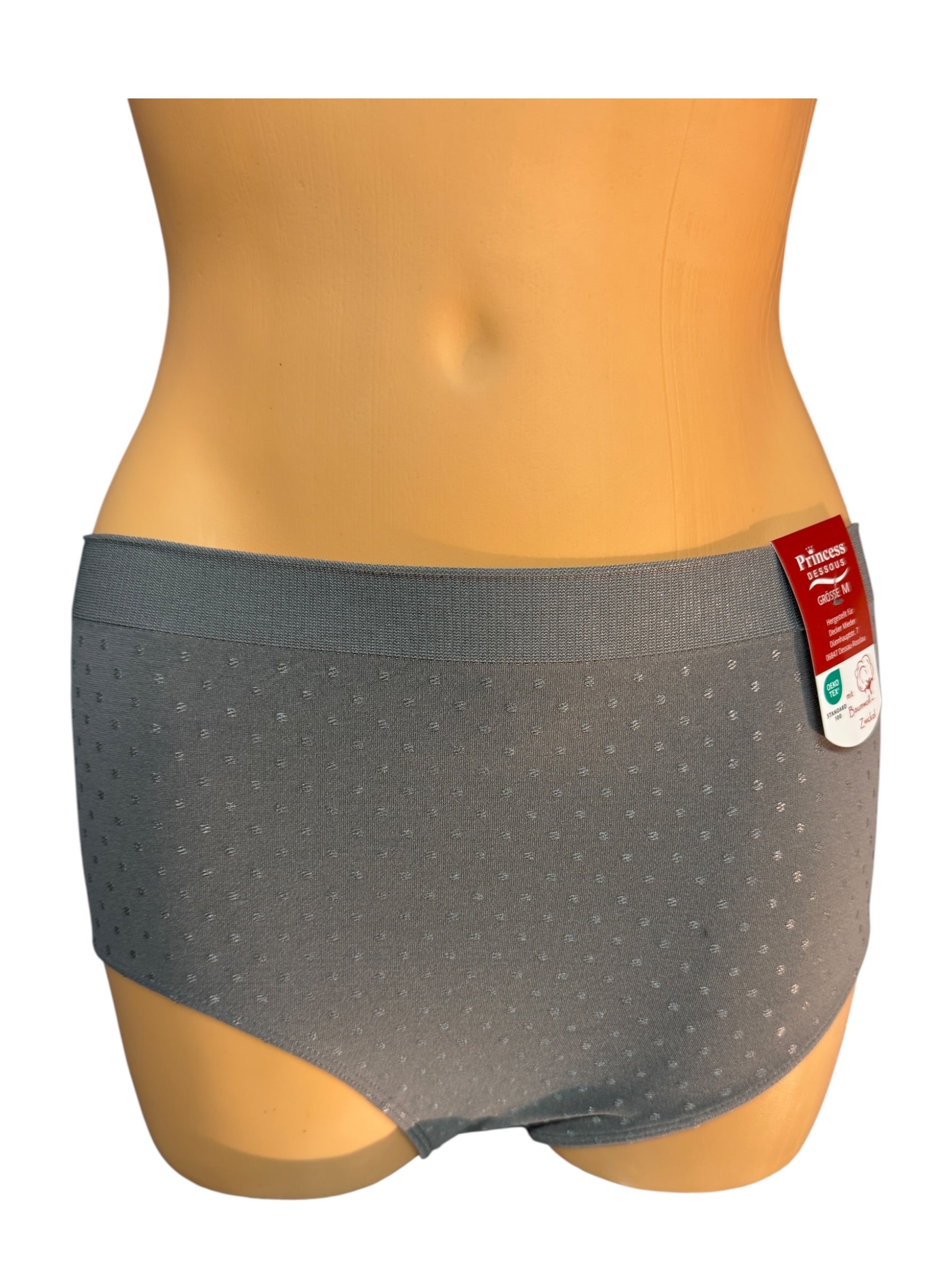 Damen Slip Seamless gepunktet — Komfort-Panty S bis 2XL