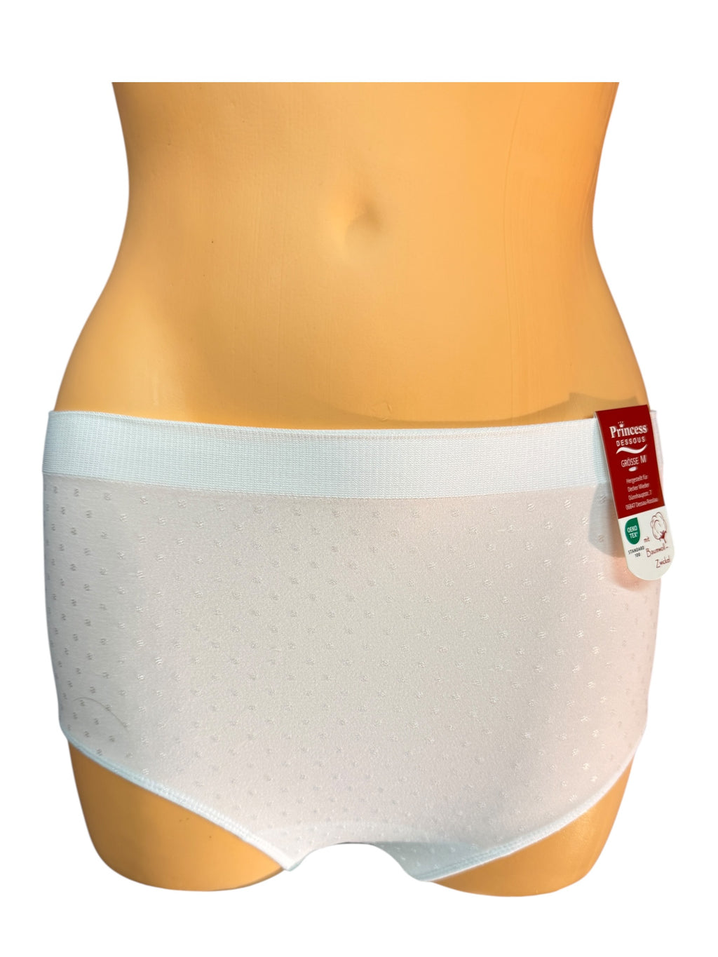 Damen Slip Seamless gepunktet — Komfort-Panty S bis 2XL