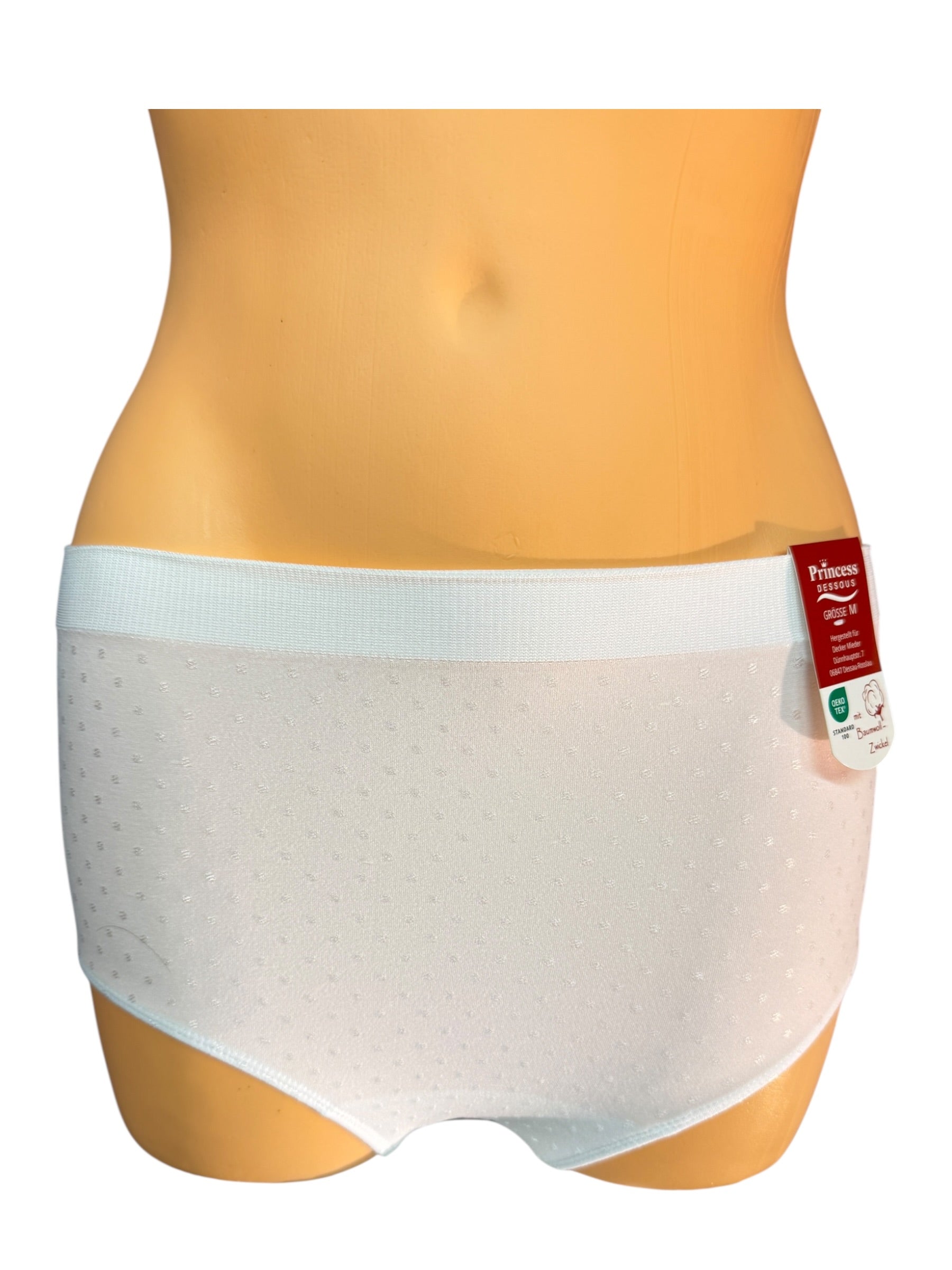 Damen Slip Seamless gepunktet — Komfort-Panty S bis 2XL