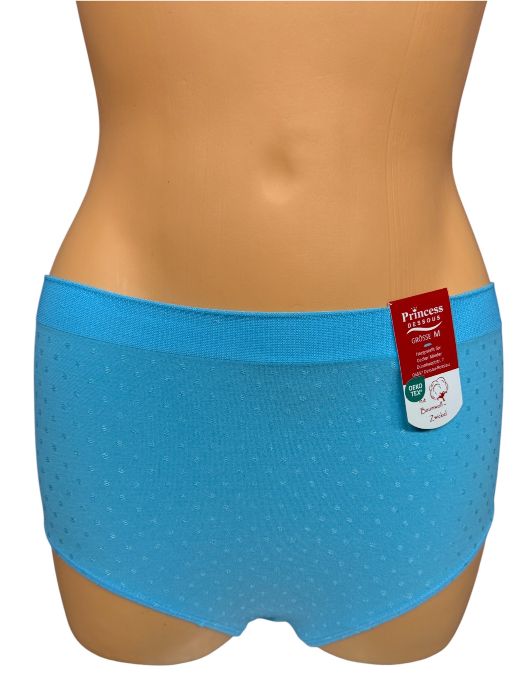 Damen Slip Seamless gepunktet — Komfort-Panty S bis 2XL