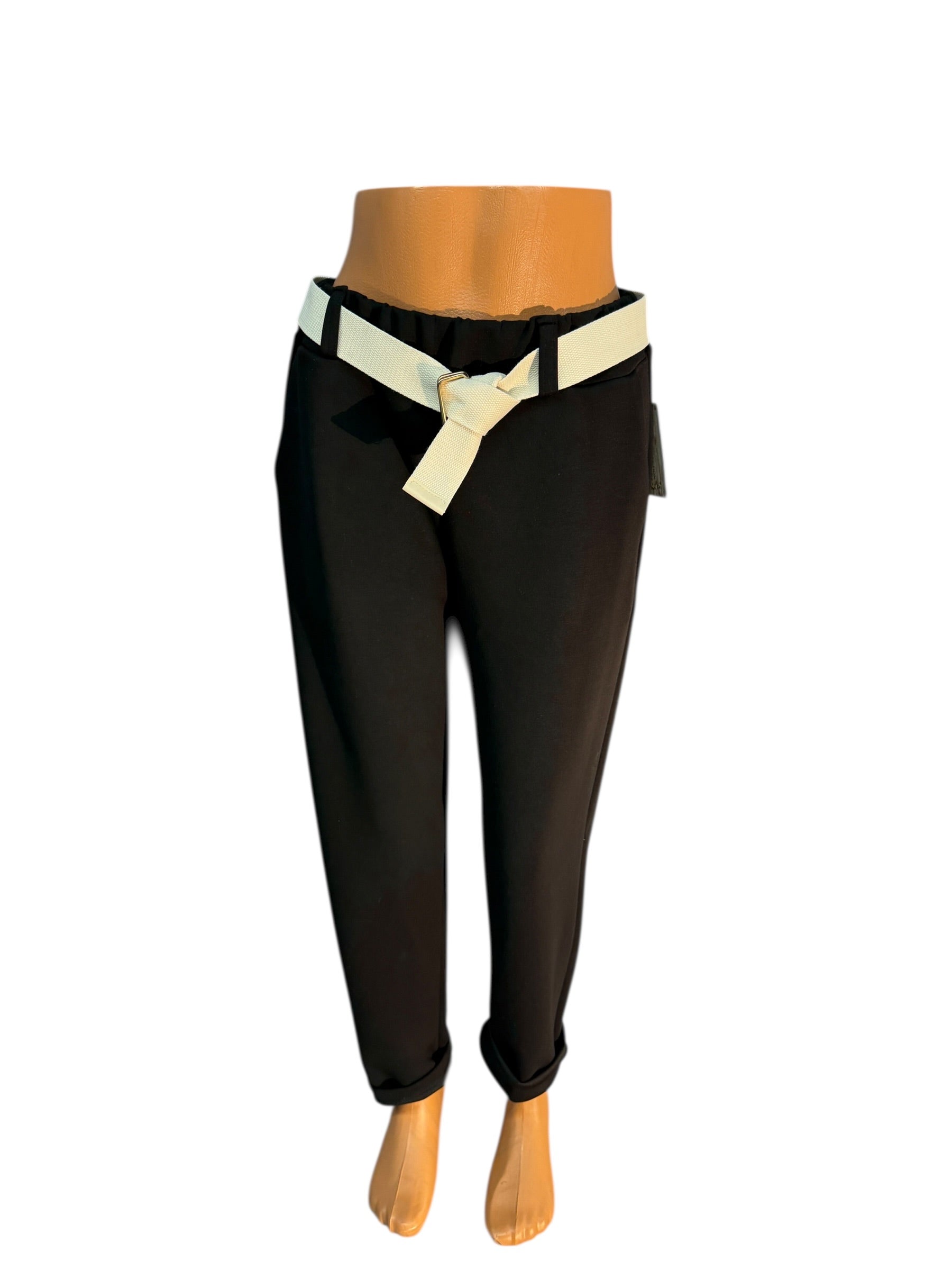 Damen Sommerhose Jogger One Size — elastisch mit Taschen