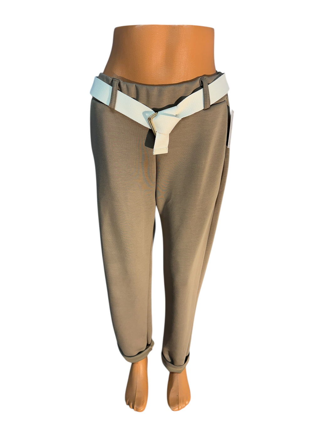 Damen Sommerhose Jogger One Size — elastisch mit Taschen