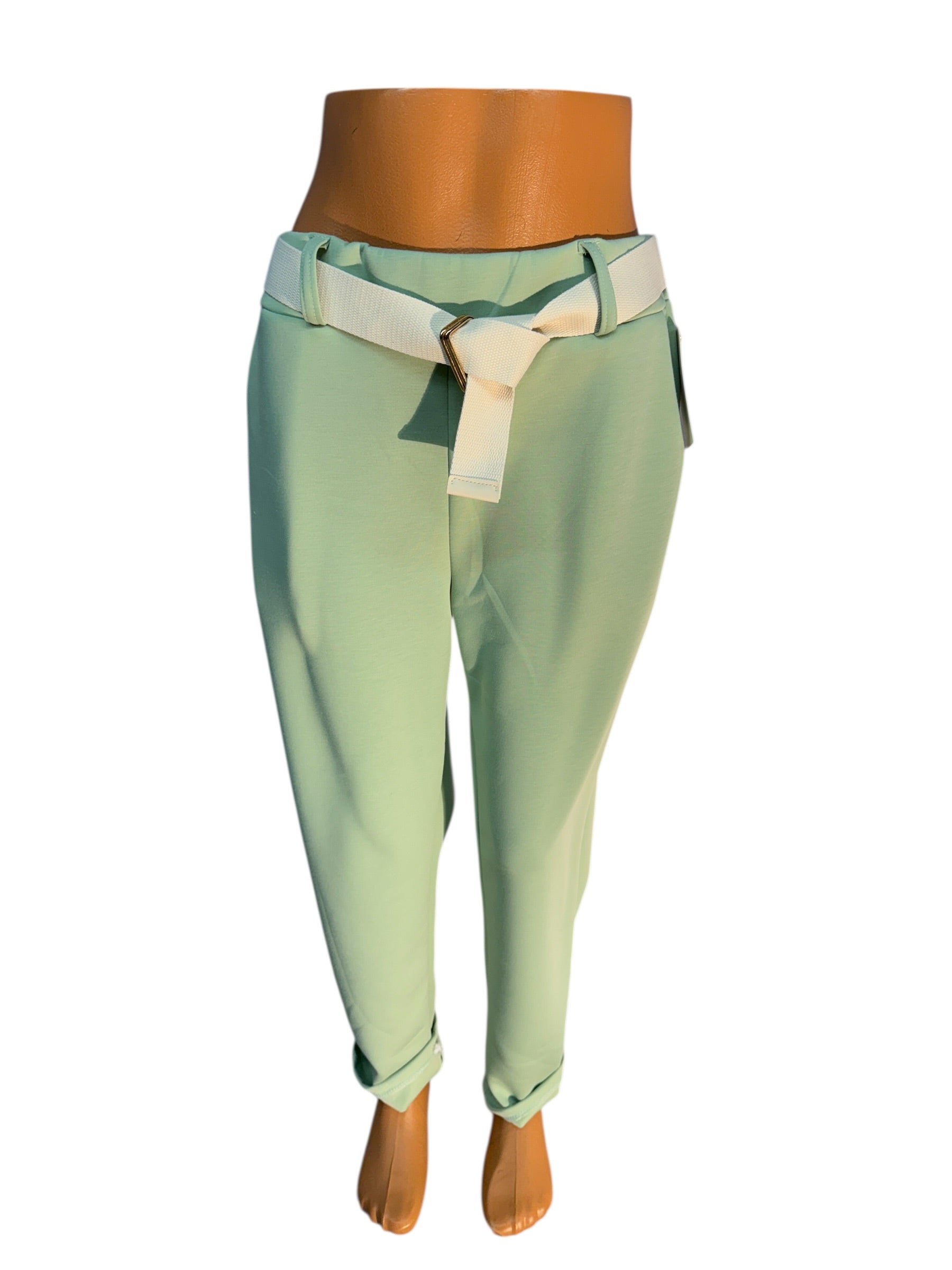 Damen Sommerhose Jogger One Size — elastisch mit Taschen