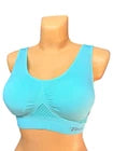 Sport-BH Seamless ohne Bügel — Bustier One Size