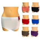 Damen Slip Seamless gepunktet — Komfort-Panty S bis 2XL