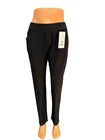 Damen Stretch-Hose Schwarz Elegant — Freizeit & Büro