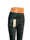Karierte Leggings Tartan-Look — Stretch Fashion Hose