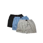 Herren Boxershorts 3er-Pack Baumwolle — ohne Eingriff S–6XL