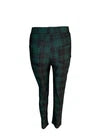 Karierte Leggings Tartan-Look — Stretch Fashion Hose