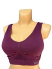Sport-BH Seamless ohne Bügel — Bustier One Size