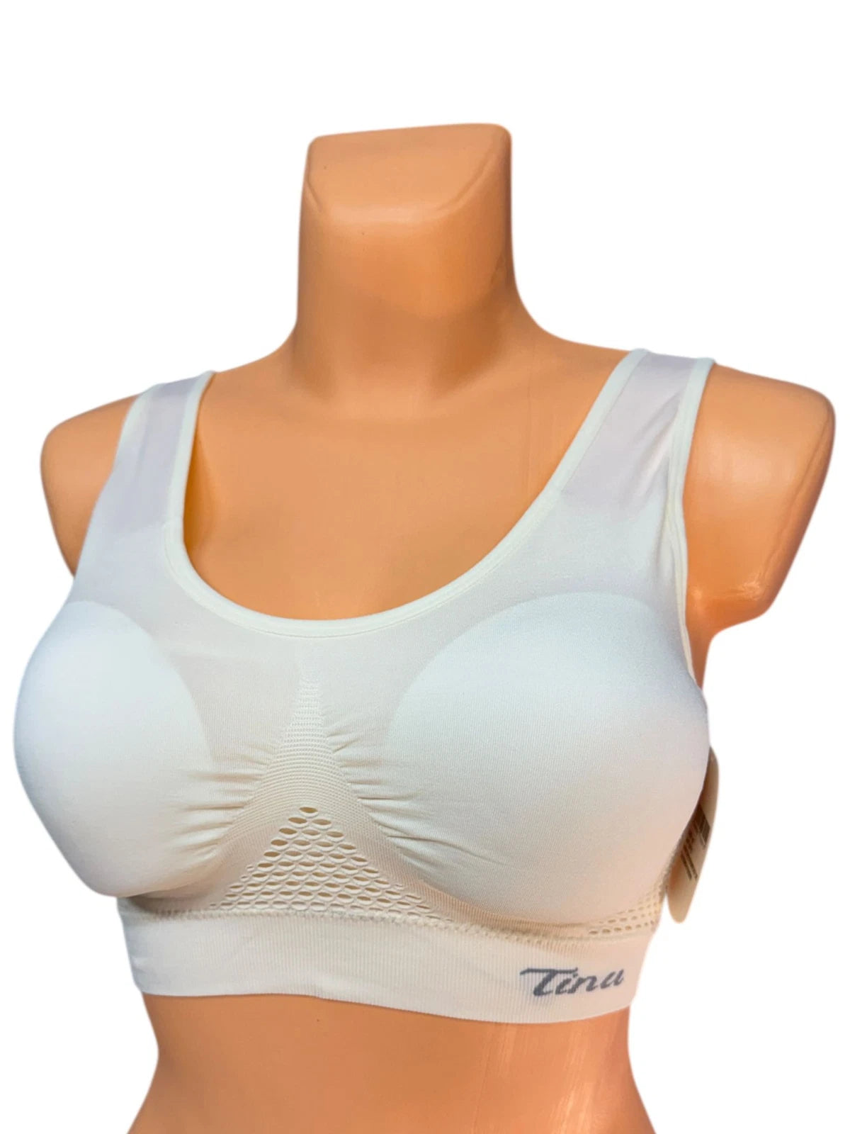 Sport-BH Seamless ohne Bügel — Bustier One Size
